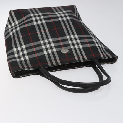 Burberry Nova Check Tote Nylon, Black, Nylon, Handbag