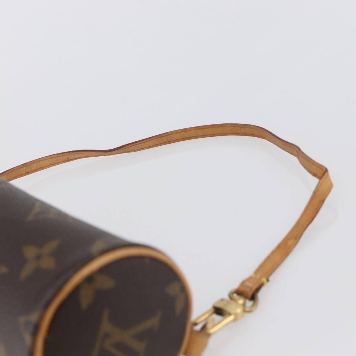 Louis Vuitton Papillon Pochette Monogram Canvas, BROWN, CANVAS, Handbag