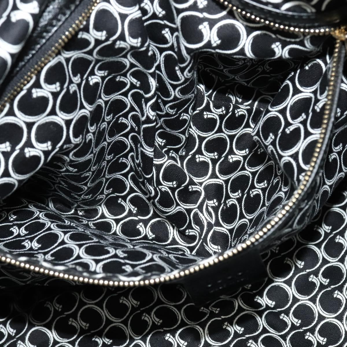 Gucci Nail Boston Bag Leather, BLACK, LEATHER, Travel bag