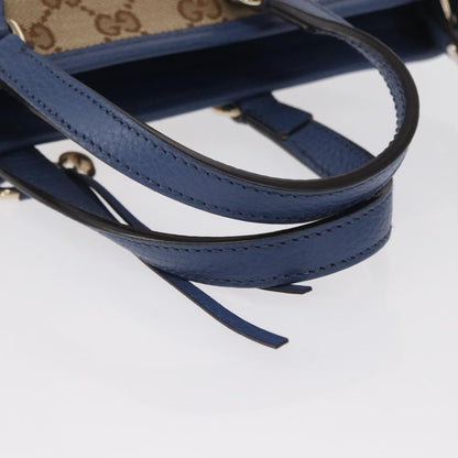 Gucci Bree Convertible Tote GG Canvas with Leather, Beige, Canvas, Tote Bag