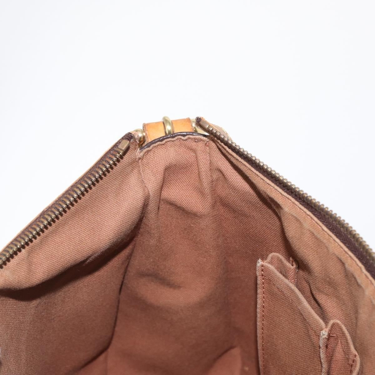 Louis Vuitton Tulum Handbag Monogram Canvas, BROWN, CANVAS, Shoulder bag