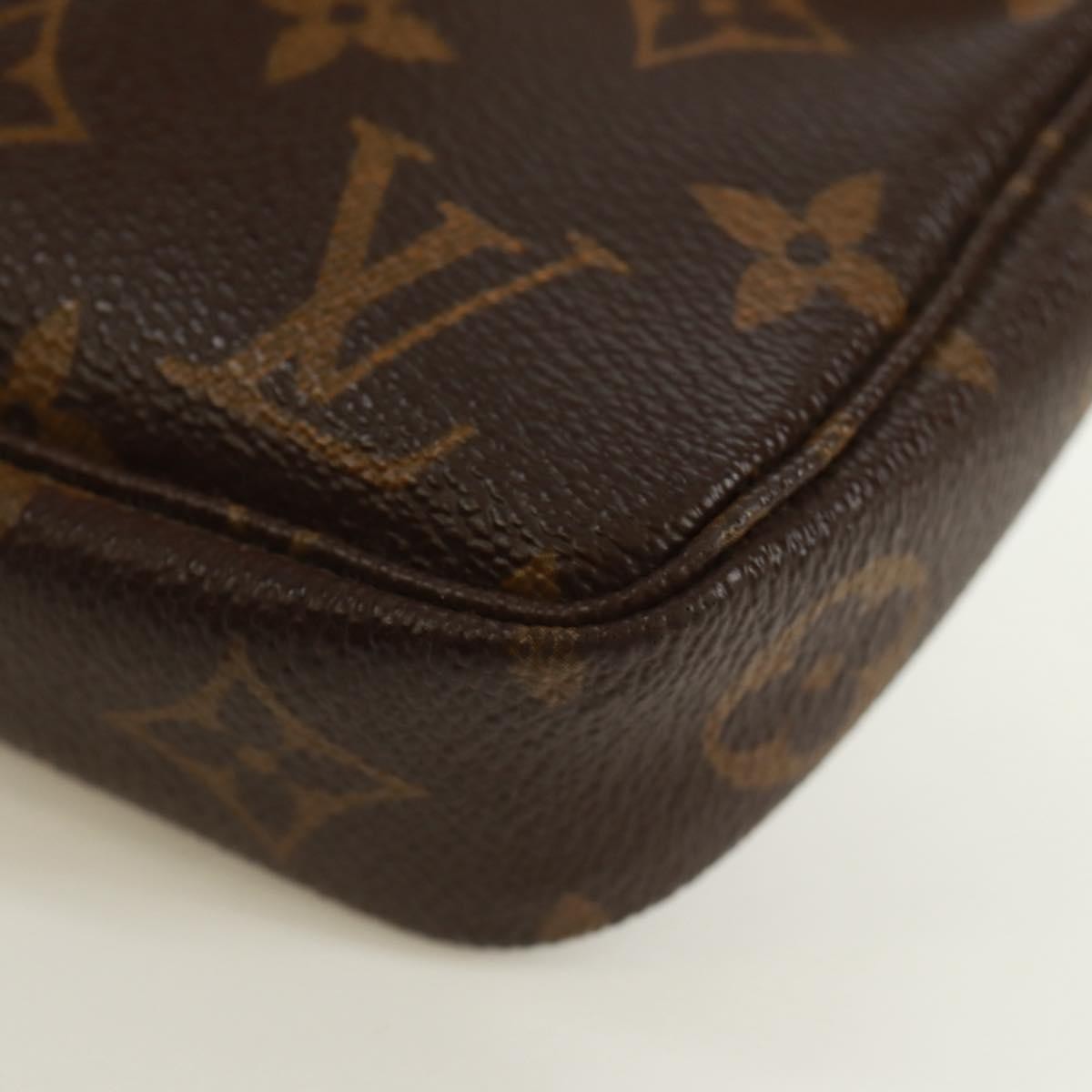 Louis Vuitton Pochette Accessoires Limited Edition Monogram Murakami Panda, BROWN, CANVAS, Clutche & pouche