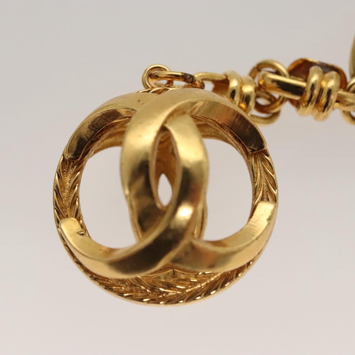 Chanel Vintage CC Keychain Metal, GOLD, METAL, Charms and Keychains