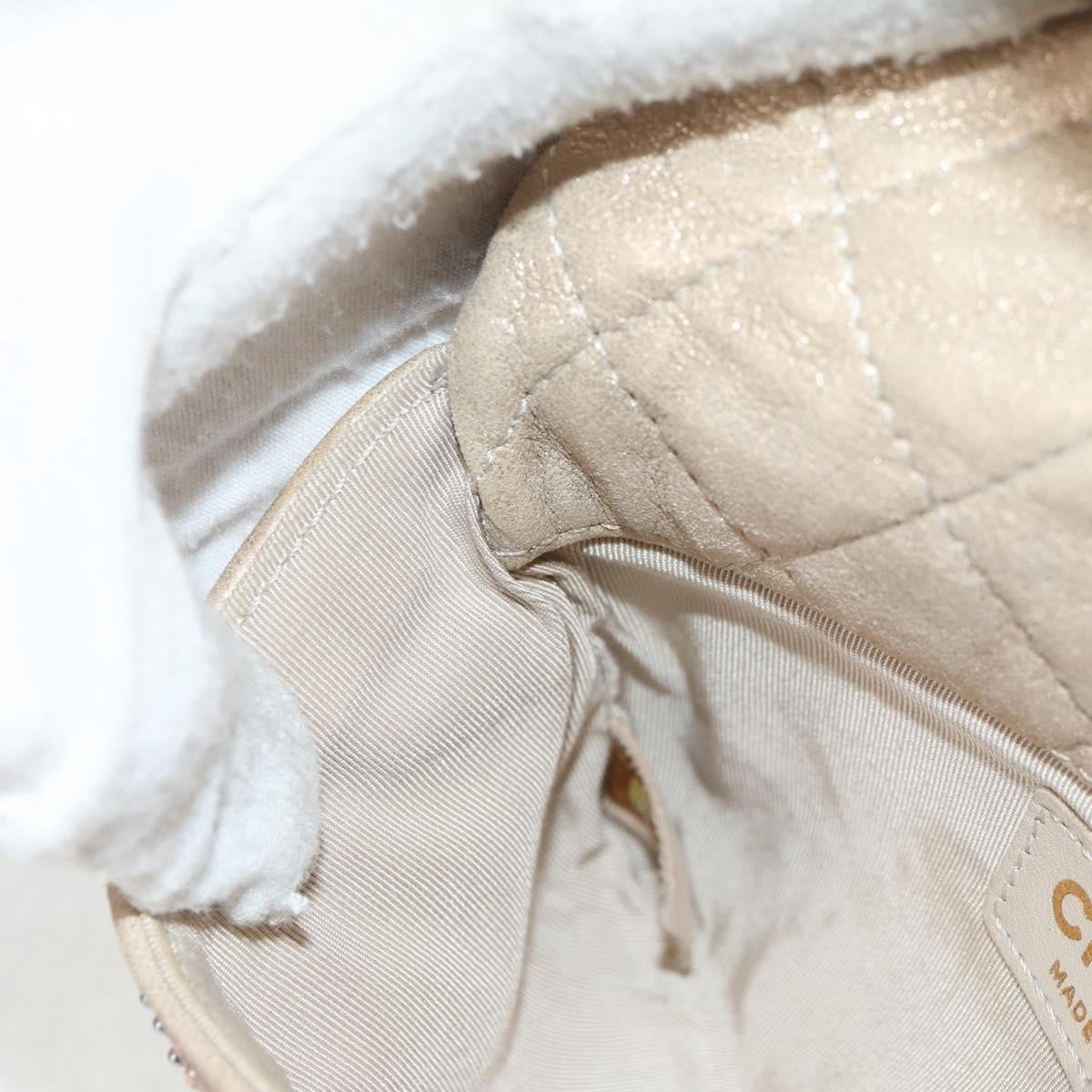 Chanel Mineral Nights Shoulder Bag Strass Embellished Leather, GOLD, LEATHER, Shoulder bag