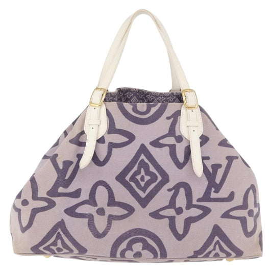 Louis Vuitton Tahitienne Cabas Canvas, Purple, Canvas, Tote Bag