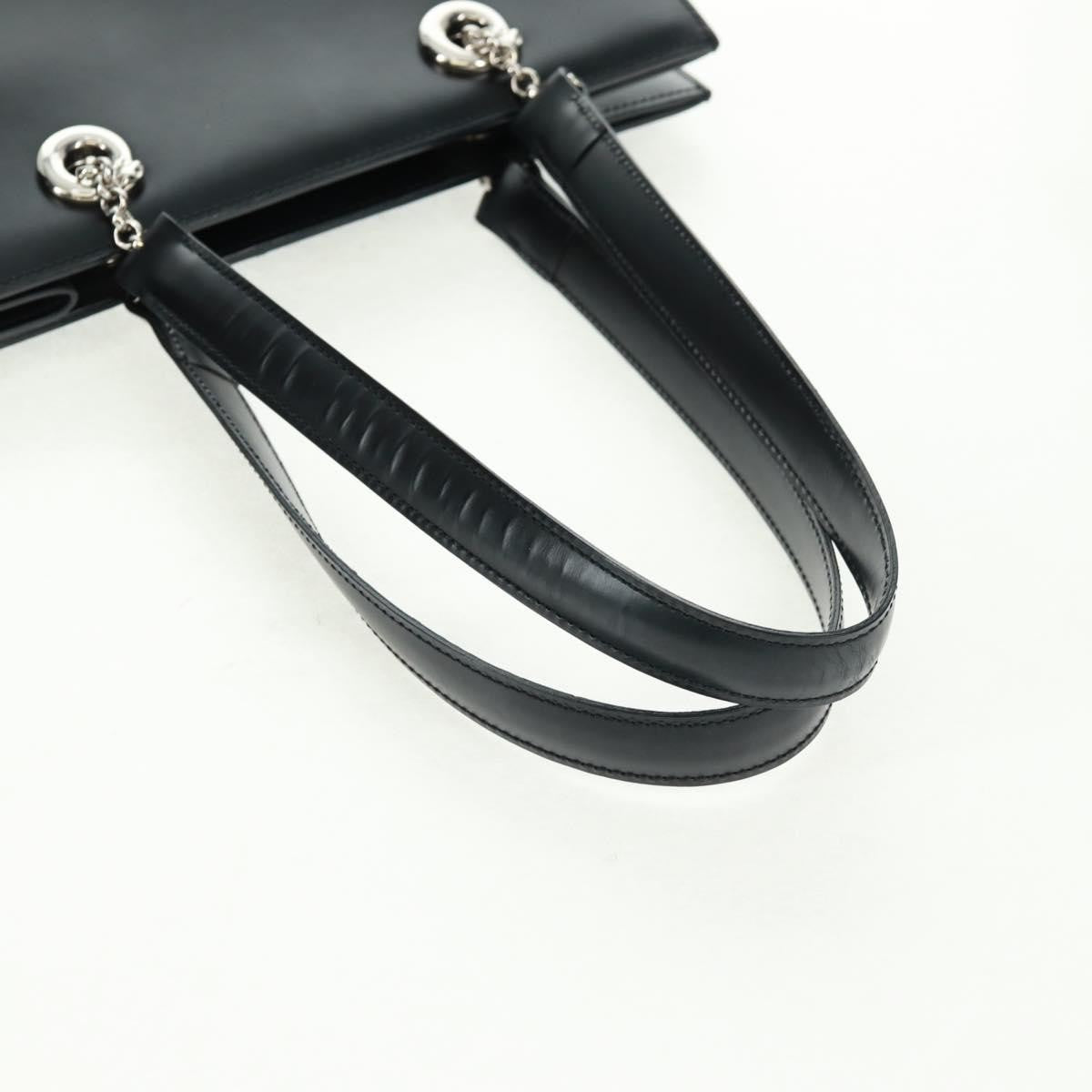 cartier Panthère Handbag Leather, Black, Leather, Handbag