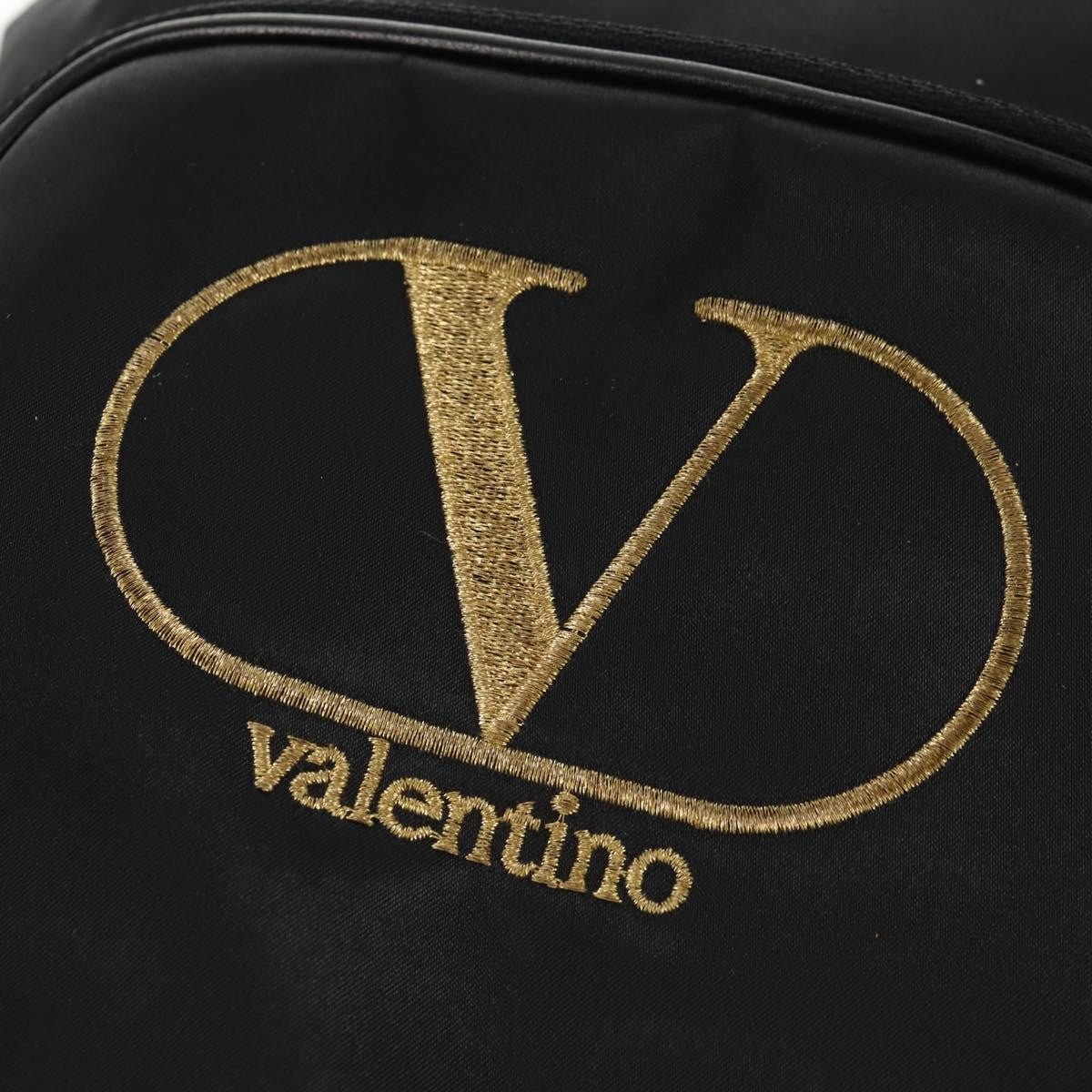 Valentino Garavani Backpack Nylon, Black, Nylon, Backpack