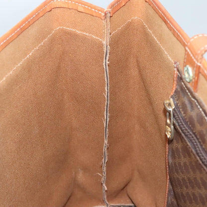 Celine Vintage Macadam Tote bag Canvas, BROWN, CANVAS, Tote bag