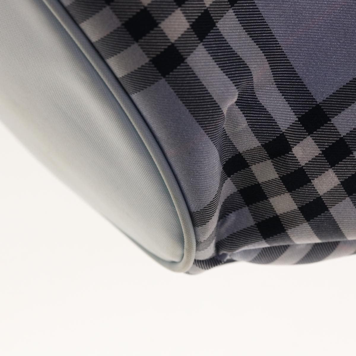 Burberry Nova Check Tote Nylon, BLUE, NYLON, Tote bag