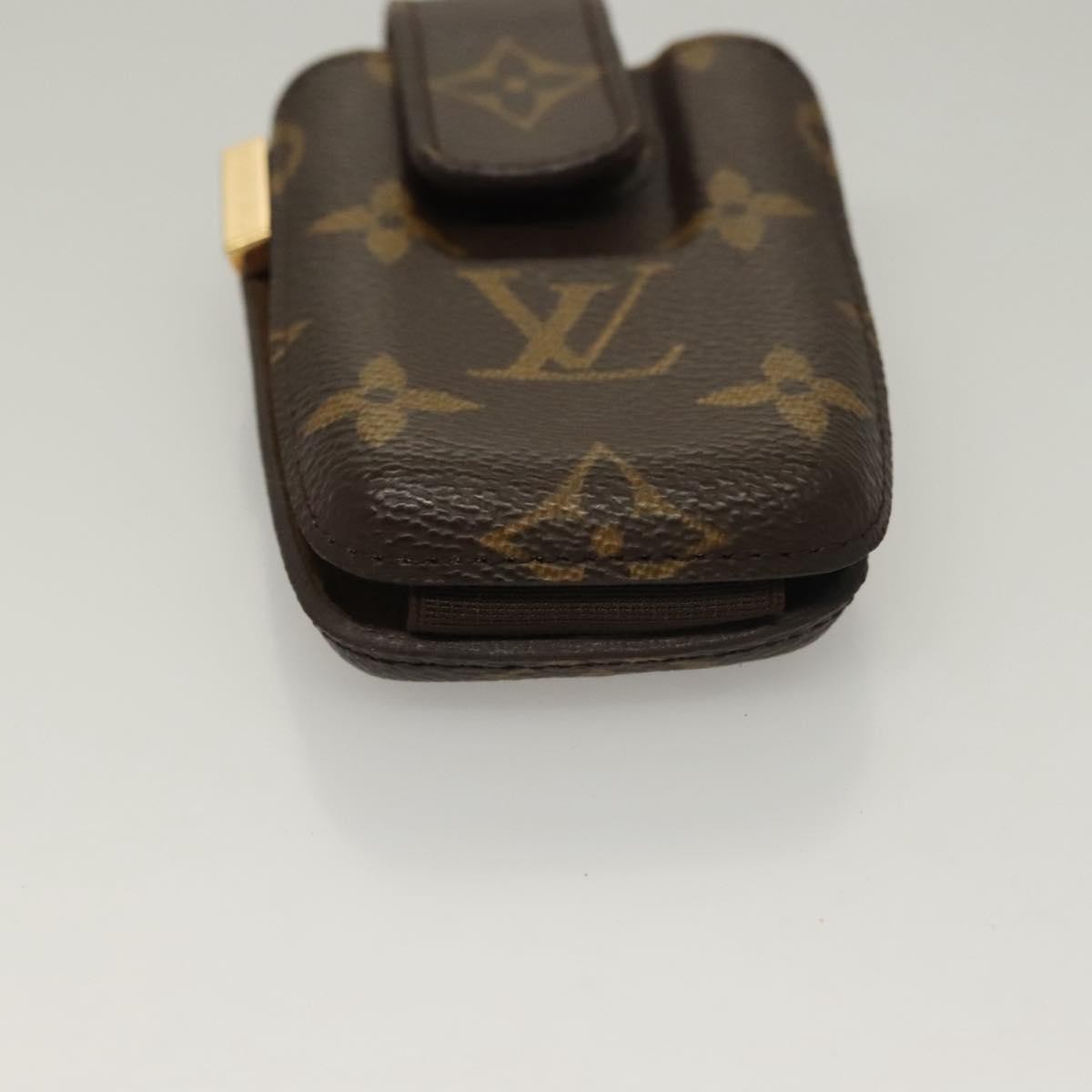 Louis Vuitton Etui Phone Case Monogram Canvas, BROWN, CANVAS, Tech accessory
