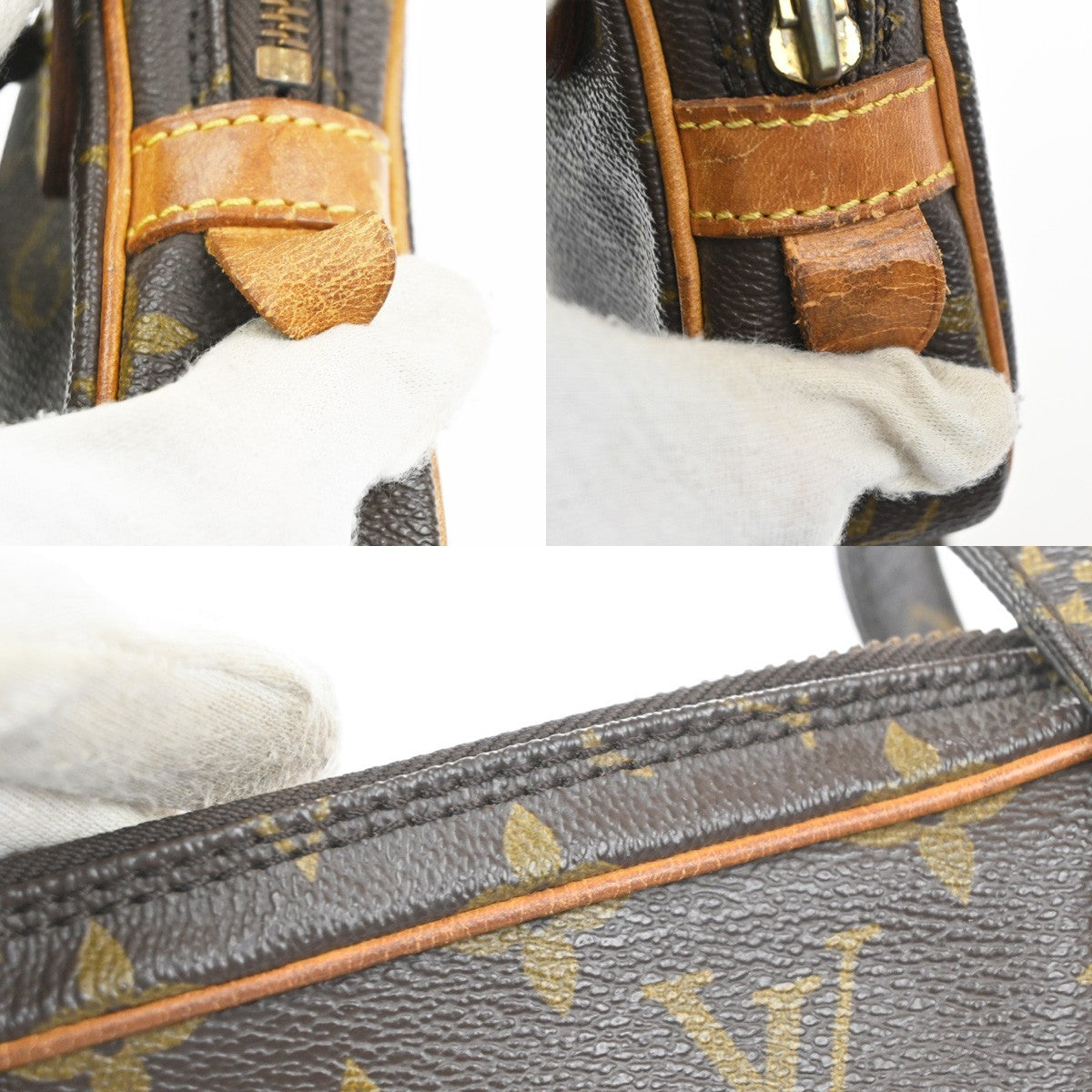 Louis Vuitton Pochette Marly Bandouliere Bag Monogram Canvas, Brown, Canvas, Shoulder Bag
