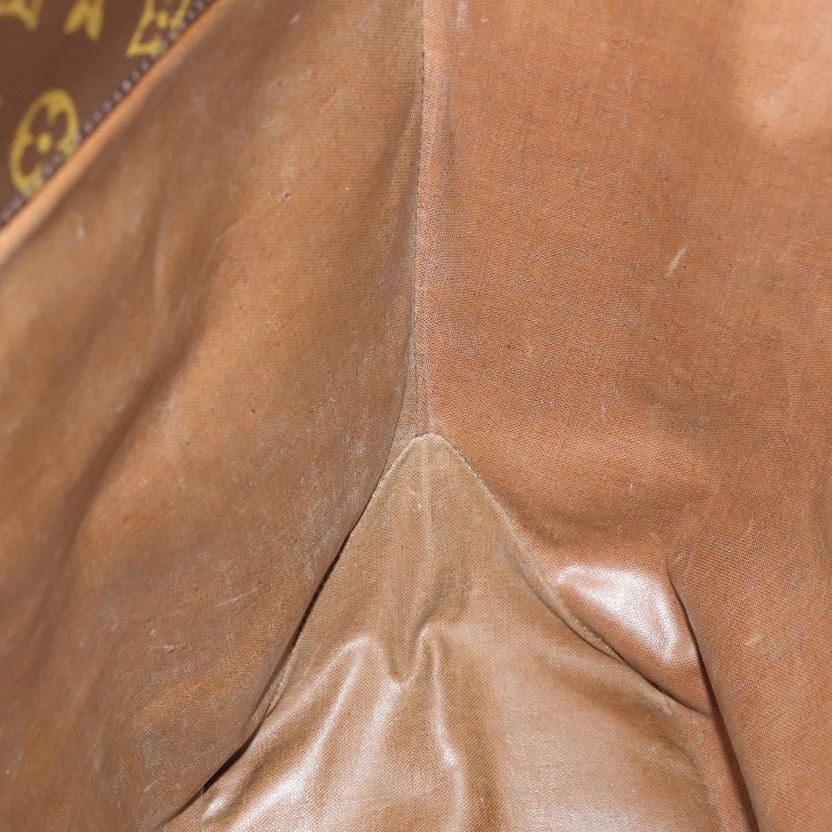 Louis Vuitton Shopping Sac Handbag Monogram Canvas, BROWN, CANVAS, Handbag