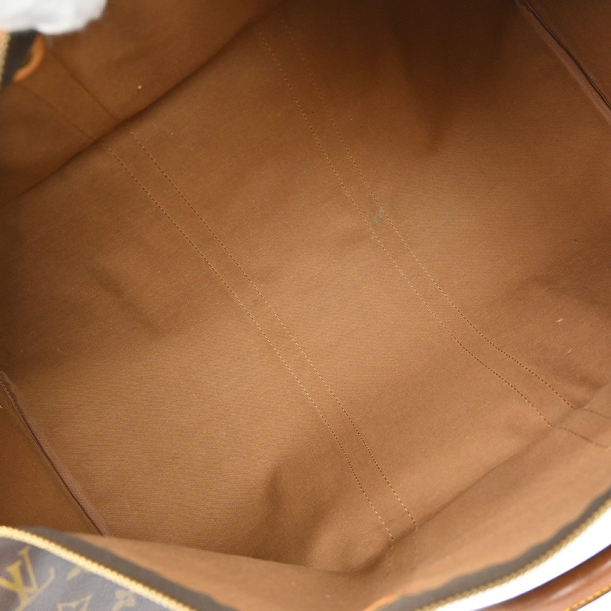 Louis Vuitton Keepall Bag Monogram Canvas, Brown, Canvas, Travel Bag