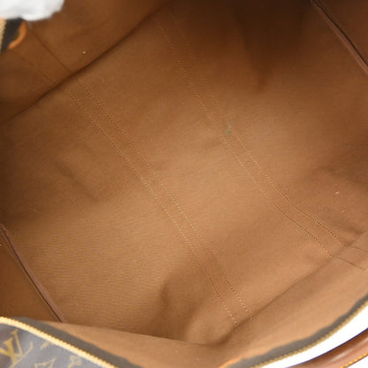 Louis Vuitton Keepall Bag Monogram Canvas, Brown, Canvas, Travel Bag