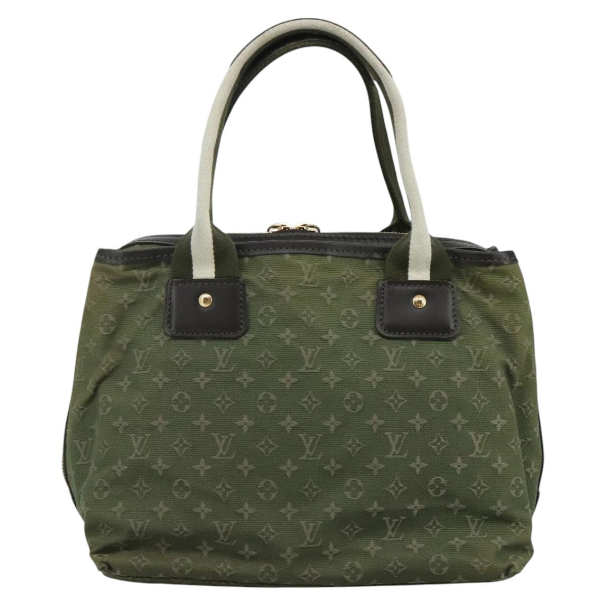 Louis Vuitton Sac Mary Kate Handbag Mini Lin, KHAKI, CANVAS, Handbag