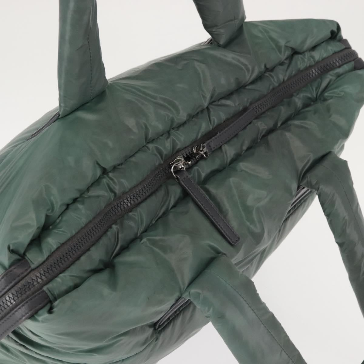 Chanel Coco Cocoon Tote Nylon, KHAKI, NYLON, Tote bag