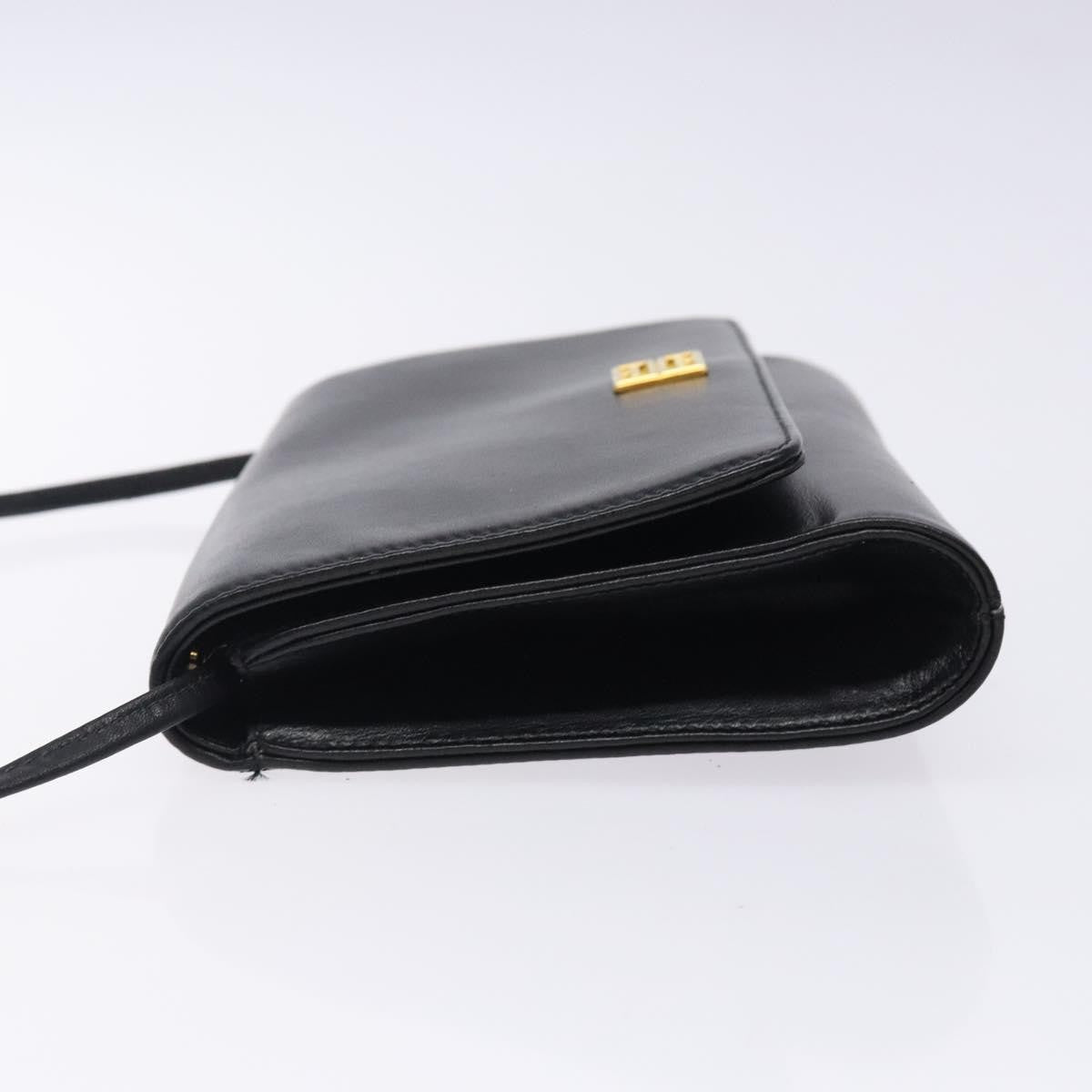 Givenchy Vintage 4G shoulder bag Leather, BLACK, LEATHER, Shoulder bag