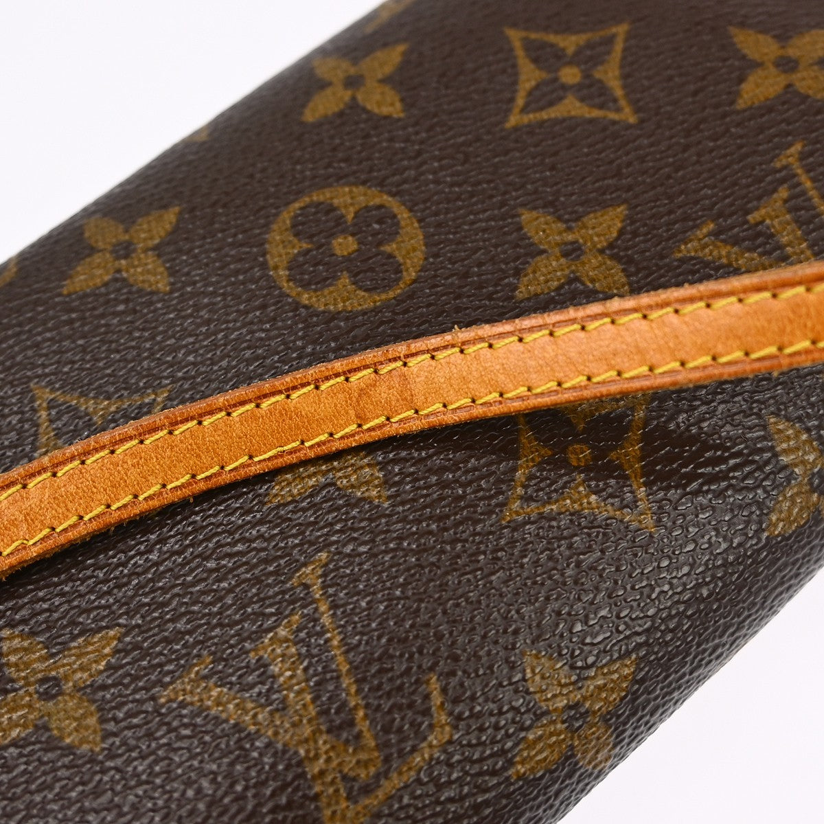 Louis Vuitton Twin Handbag Monogram Canvas, Brown, Canvas, Clutch