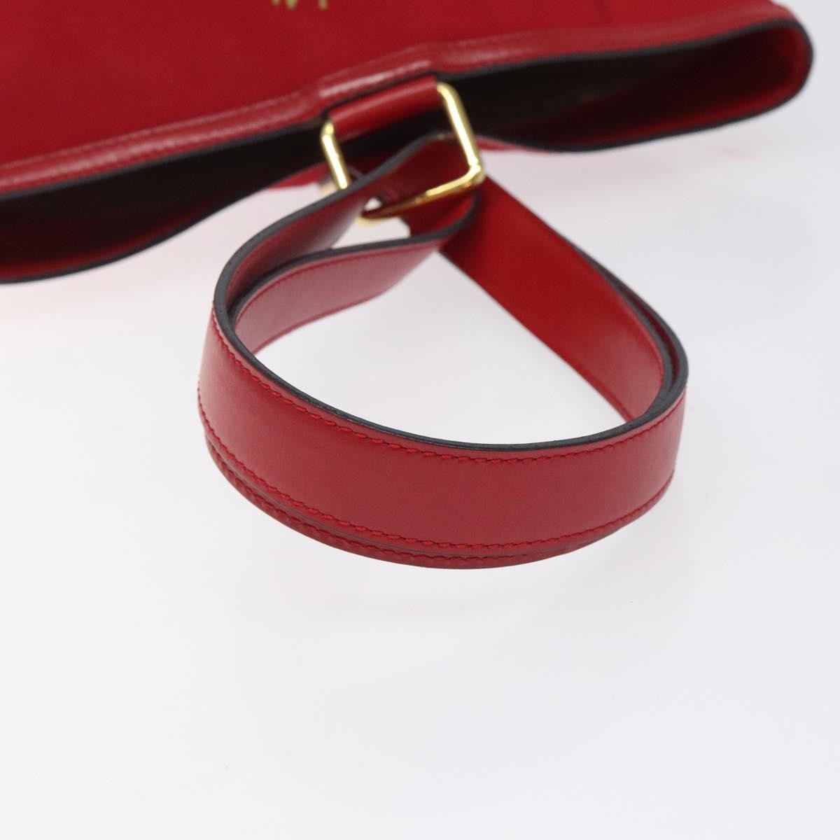 Celine Handbag Canvas, RED, CANVAS, Handbag