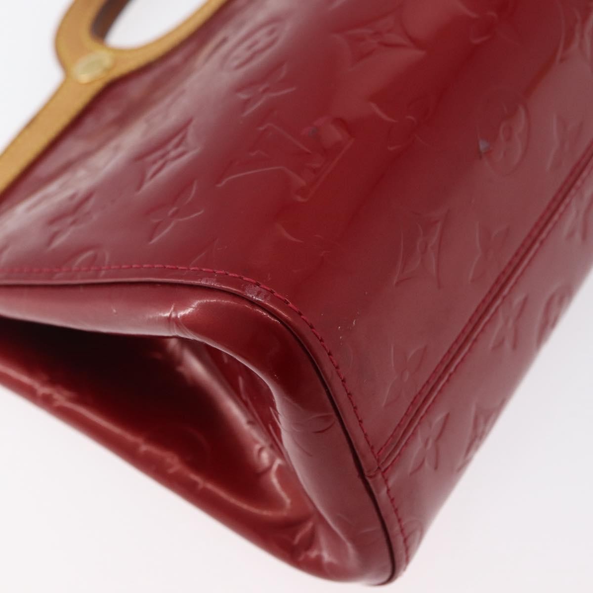 Louis Vuitton Roxbury Drive Handbag Monogram Vernis, RED, PATENT_LEATHER, Handbag