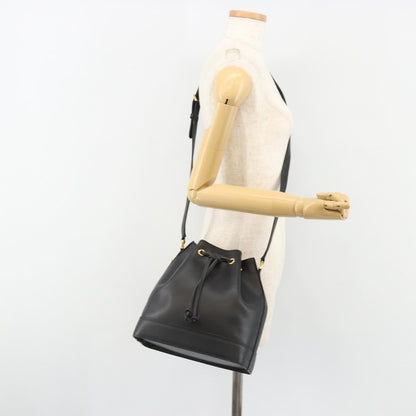 Valentino Garavani Vintage shoulder bag Leather, Black, Leather, Shoulder Bag