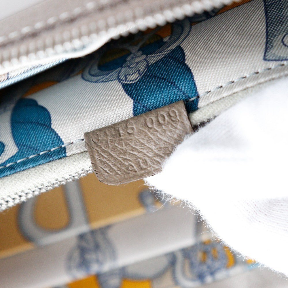 Hermes Azap Zip Around Wallet Epsom, GRAY, LEATHER, Wallets