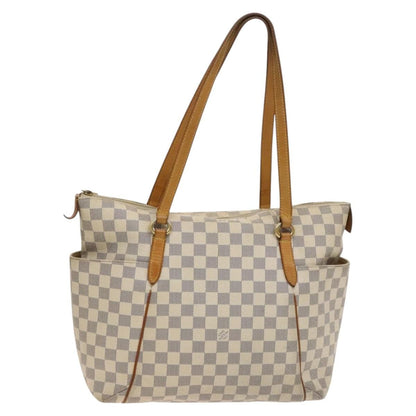 Louis Vuitton Totally Handbag Damier azur, BLUE, CANVAS, Tote bag
