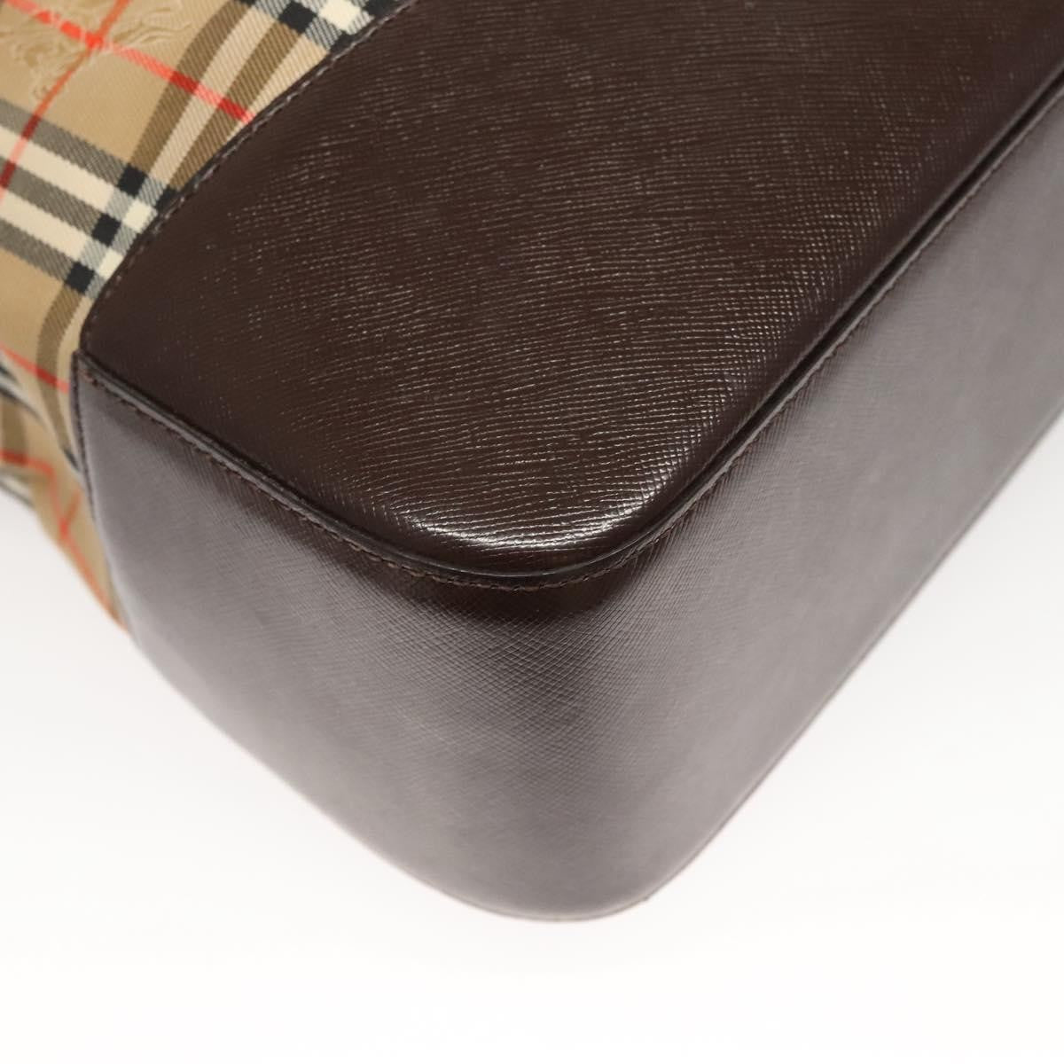 Burberry Nova Check Tote canvas check pattern, BEIGE, CANVAS, Tote bag