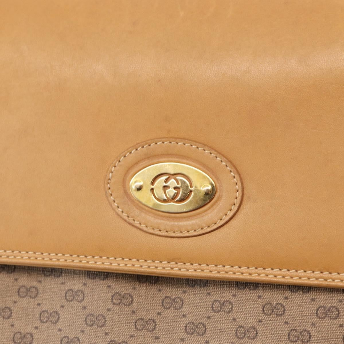 Gucci Micro GG supreme shoulder bag GG canvas, BEIGE, CANVAS, Shoulder bag