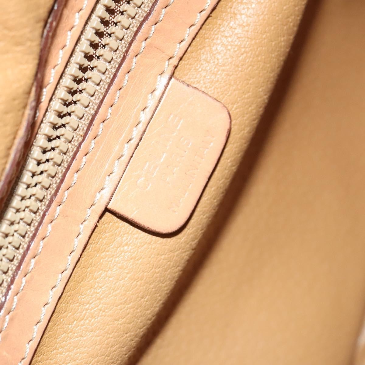 Celine Macadam Shoulder Bag PVC Leather, BROWN, PVC,CANVAS, Crossbody bag