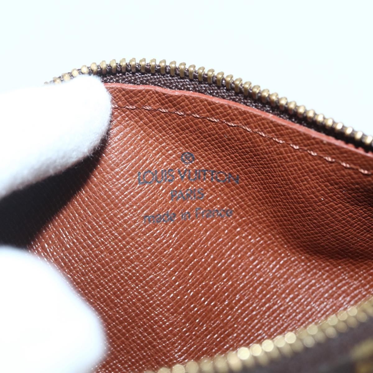 Louis Vuitton Papillon Pochette Monogram Canvas, BROWN, CANVAS, Crossbody bag