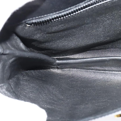 Bally Vintage Shoulder Bag Leather, Black, Leather, Shoulder Bag
