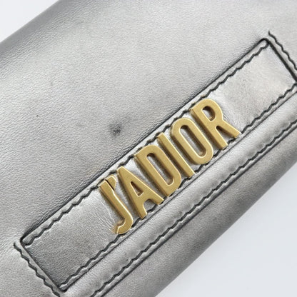 Christian Dior J'Adior Croisiere Chain Wallet Leather, SILVER, LEATHER, Clutche & pouche