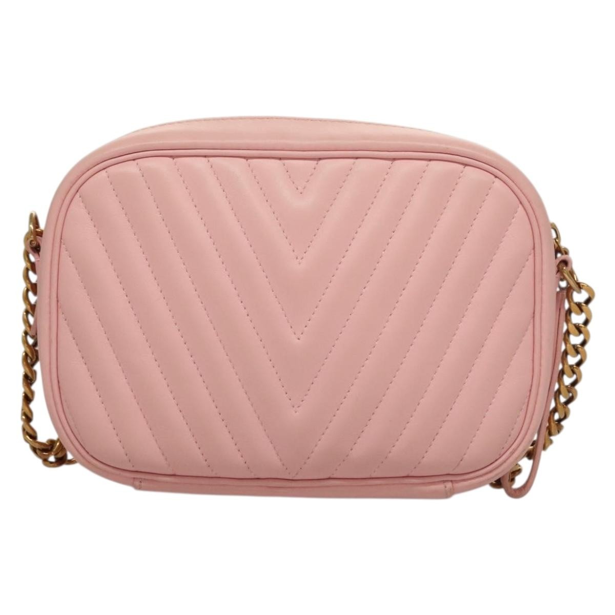 Louis Vuitton New Wave Camera Bag Quilted Leather, PINK, LEATHER, Crossbody bag