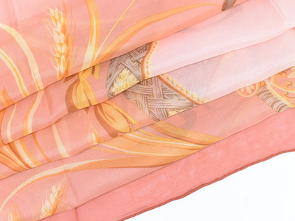 Christian Dior CD Scarf Silk, PINK, SILK, Scarve & shawl