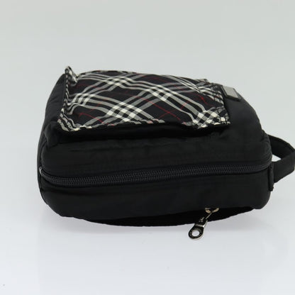 Burberry Nova check Black Label Nylon, Black, Nylon, Shoulder Bag