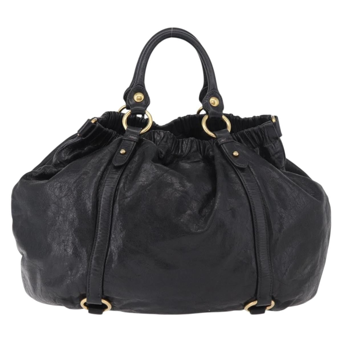 Miu Miu Shopping Tote Leather, Multicolour, Leather, Handbag