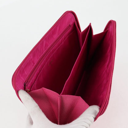 Chanel Vintage Clutch Bag Quilted Leather, PINK, LEATHER, Clutche & pouche