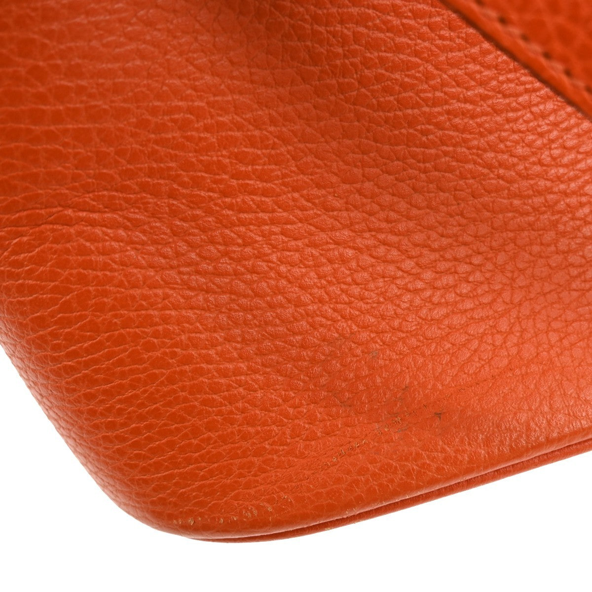 Gucci Convertible Dome Satchel Leather, ORANGE, LEATHER, Handbag