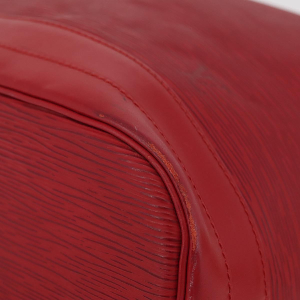 Louis Vuitton Noe Handbag Epi Leather, Red, Leather, Shoulder Bag