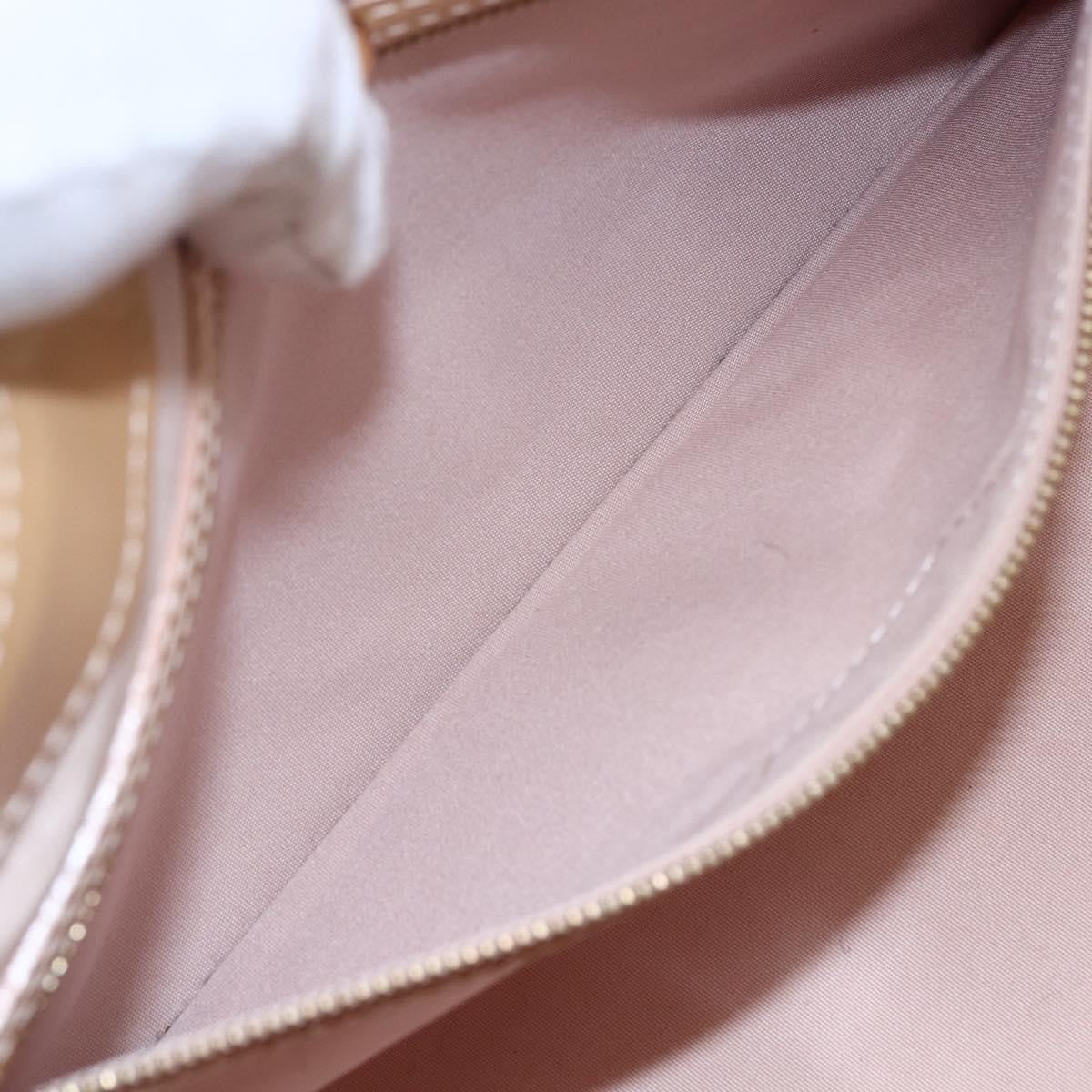 Louis Vuitton Wilshire Handbag Monogram Vernis, BEIGE, PATENT_LEATHER, Handbag