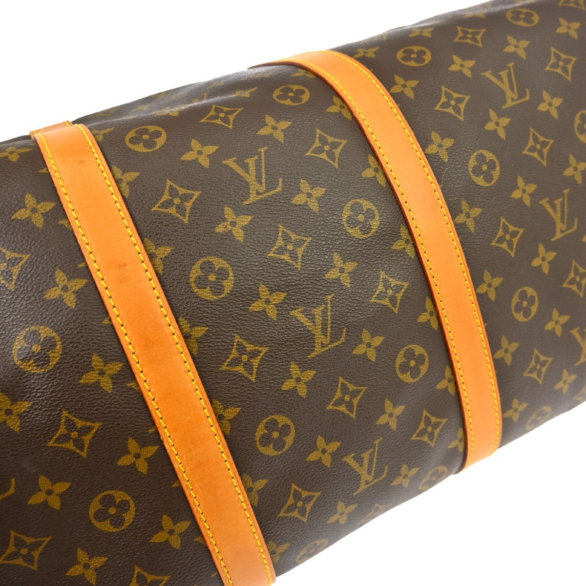 Louis Vuitton Keepall Bag Monogram Canvas, Brown, Canvas, Travel Bag