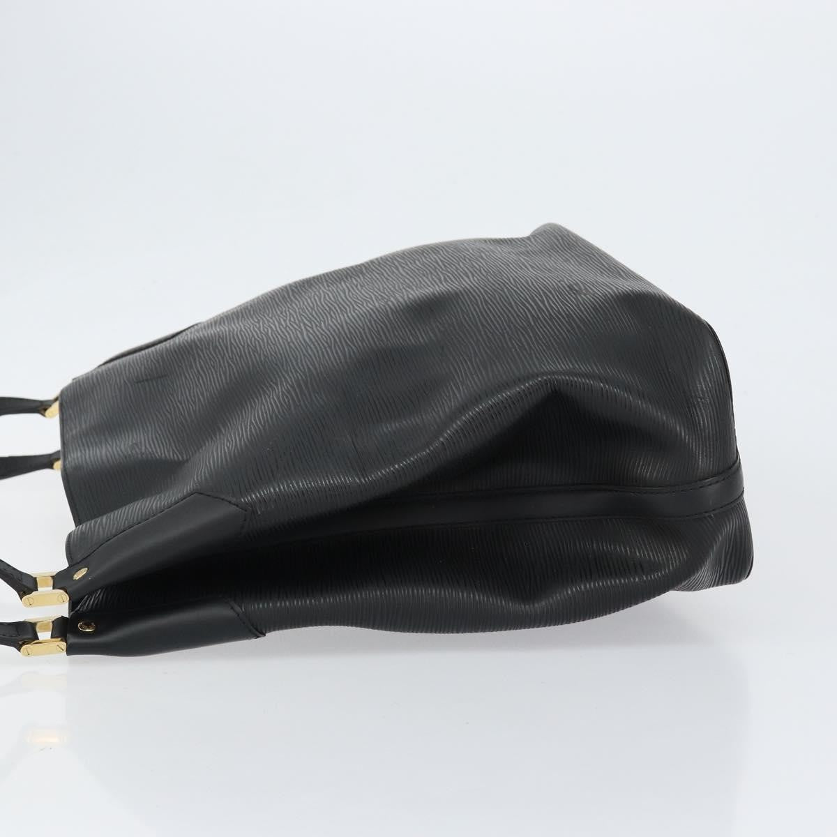Louis Vuitton Mandara Handbag Epi Leather, BLACK, LEATHER, Shoulder bag