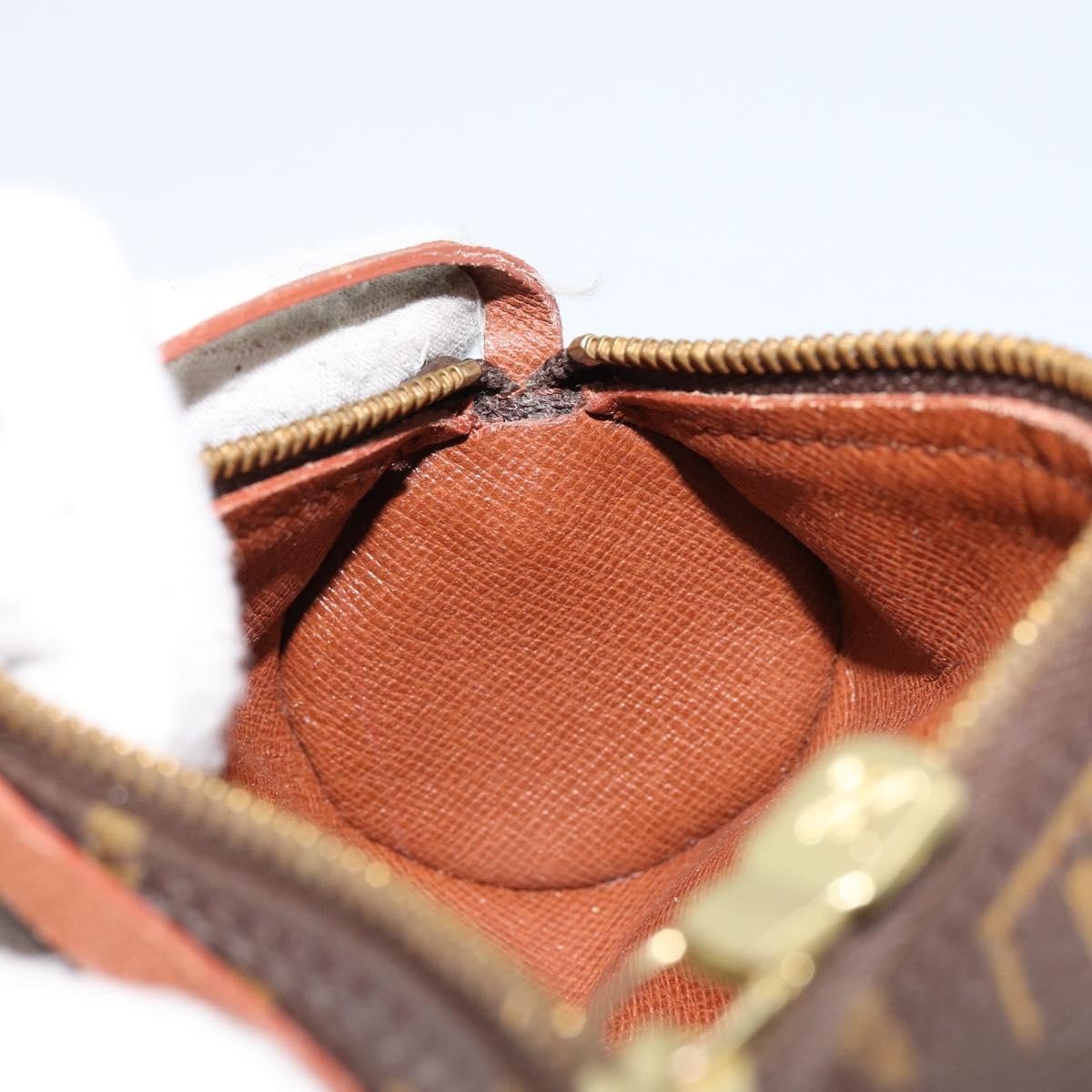 Louis Vuitton Papillon Pochette Monogram Canvas, BROWN, CANVAS, Clutche & pouche