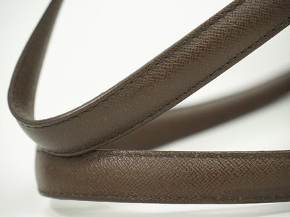 Louis Vuitton Belem Handbag Damier, BROWN, CANVAS, Handbag