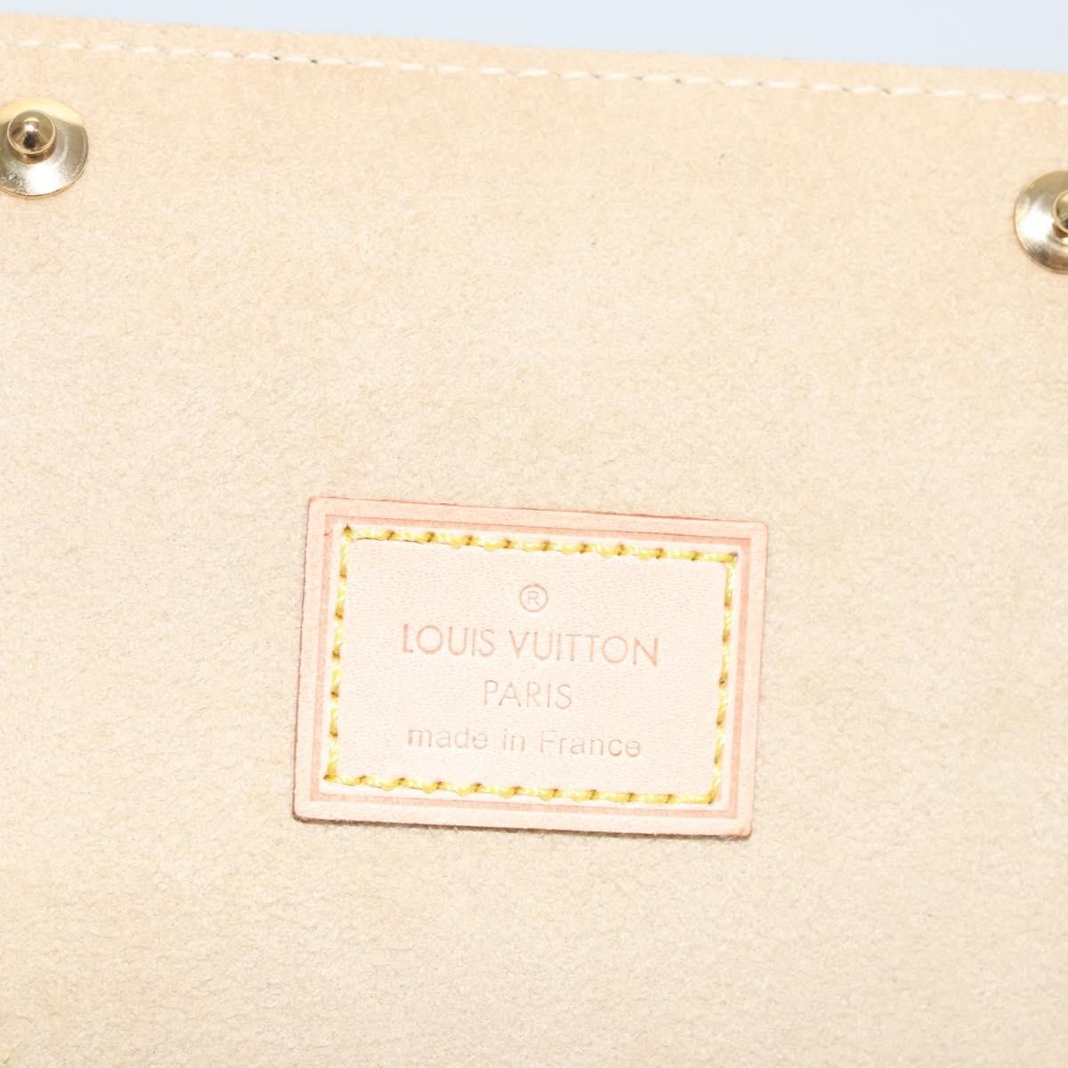 Louis Vuitton CASE JEWELRY BOX Canvas, BROWN, CANVAS, Wallets