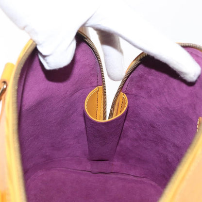 Louis Vuitton Alma Handbag Epi Leather, YELLOW, LEATHER, Handbag