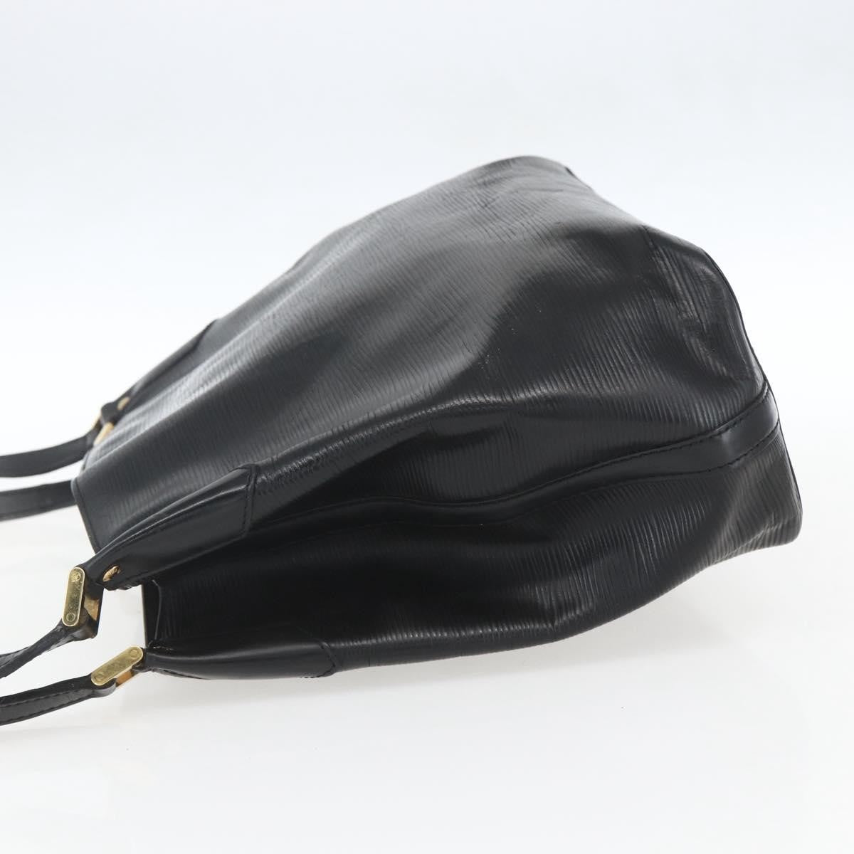 Louis Vuitton Mandara Handbag Epi Leather, BLACK, LEATHER, Tote bag