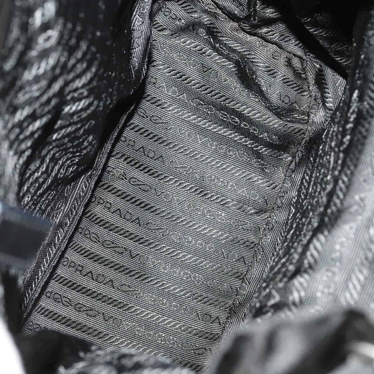 Prada Front Pocket Backpack Tessuto, BLACK, NYLON, Backpack