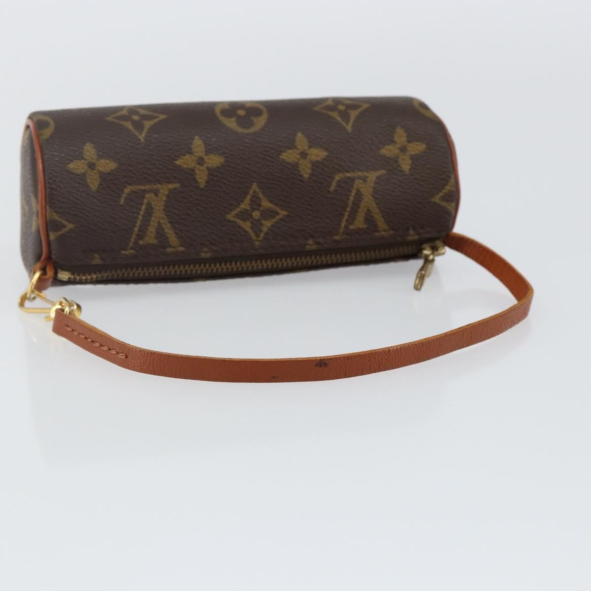 Louis Vuitton Papillon Pochette Monogram Canvas, BROWN, CANVAS, Handbag